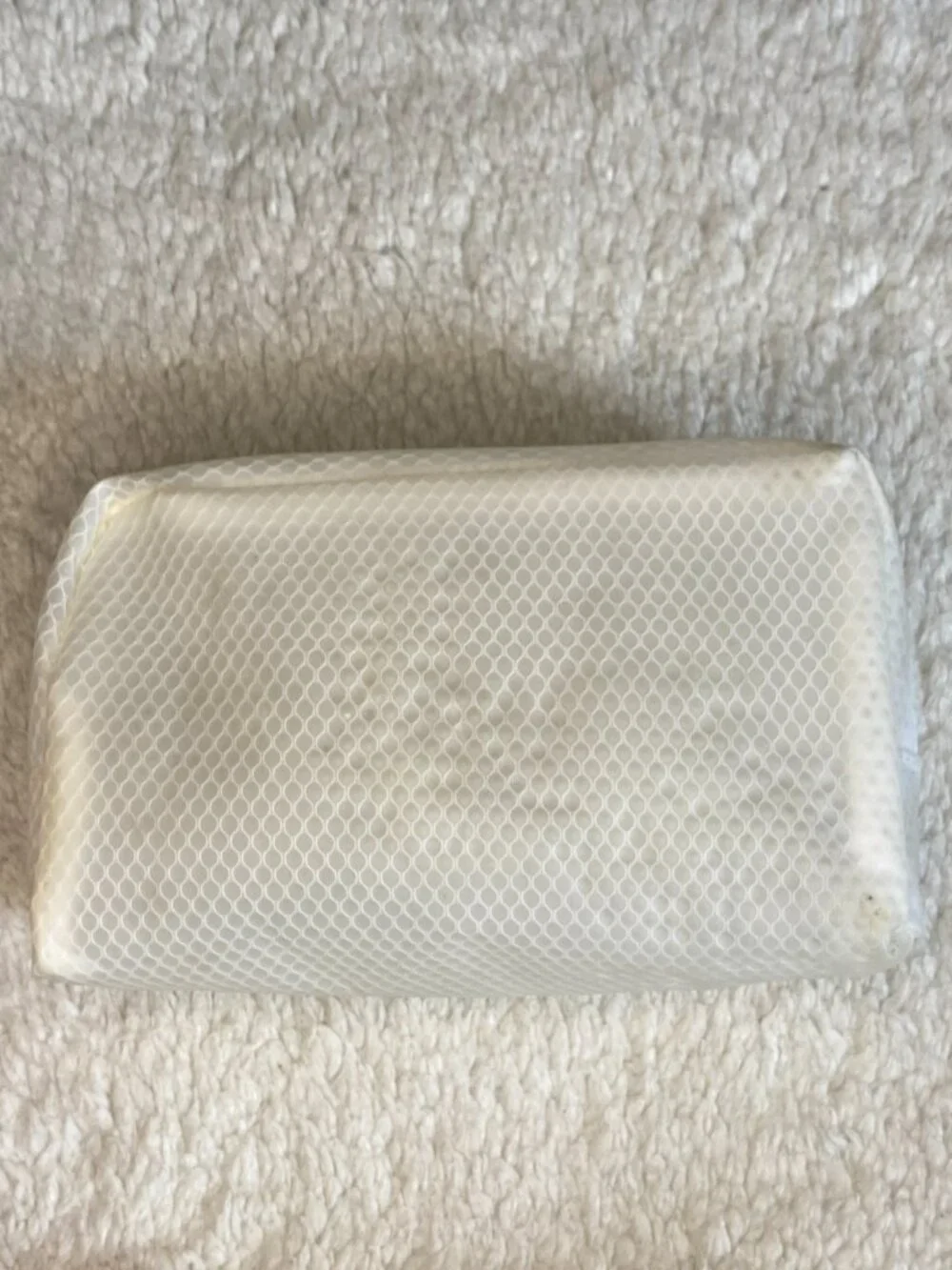 White Mesh Cosmetic & Travel Organizer Pouch – Zip Case